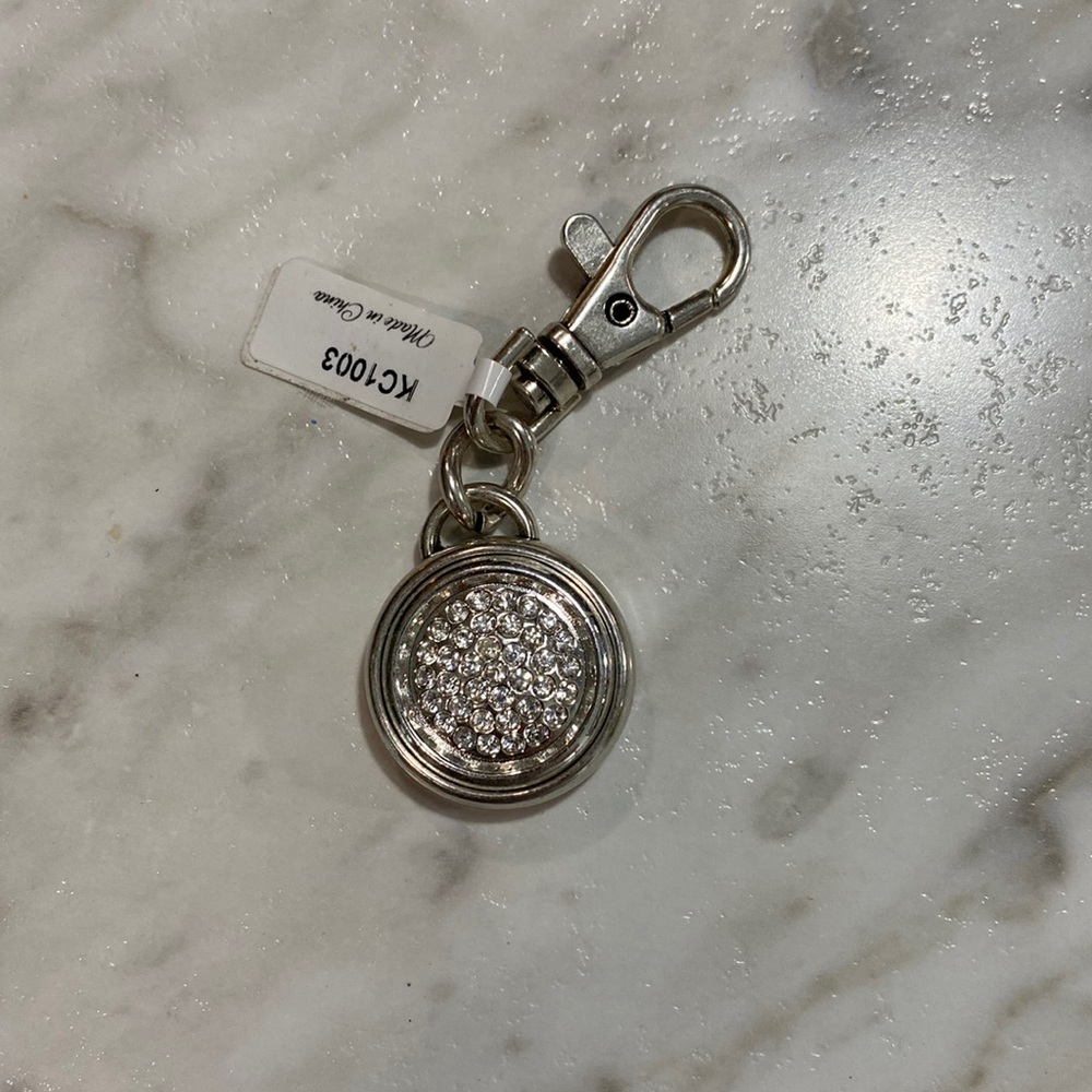Keychain with 1 inch insert